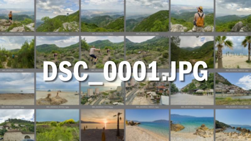 Poř&aacute;dek ve fotoarchivu: Pomůže v&aacute;m hromadn&eacute; přejmenov&aacute;n&iacute; fotek